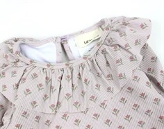 Lil Atelier violet ice blomstret badedragt